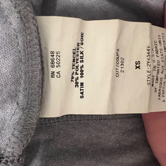 ABS by Allen Schwartz Grey top - Picture 5 of 6